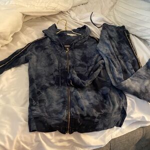 Johnny Was athleisure tie dye two piece set. Worn a handful of times.